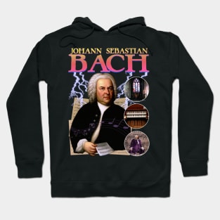 BACH RAP TEE Johann Sebastian Bach Cool Vintage Retro 90's Graphic Classical Composer Band T-Shirt Hoodie